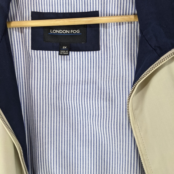 London Fog Women's Trench Coat Cinched Waist 2XL - Picture 6 of 13